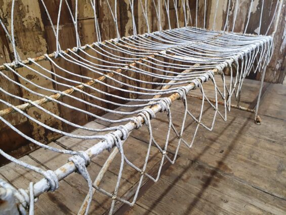 wirework bench garden furniture seating