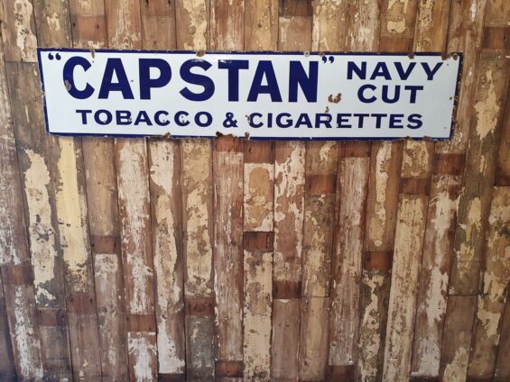 enamel cigarette sign decorative art homewares