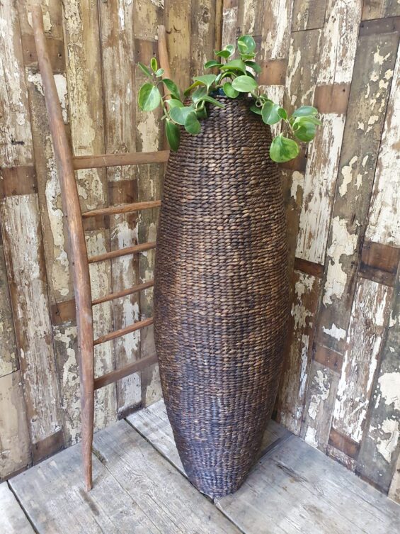 jute vase decorative homeware garden