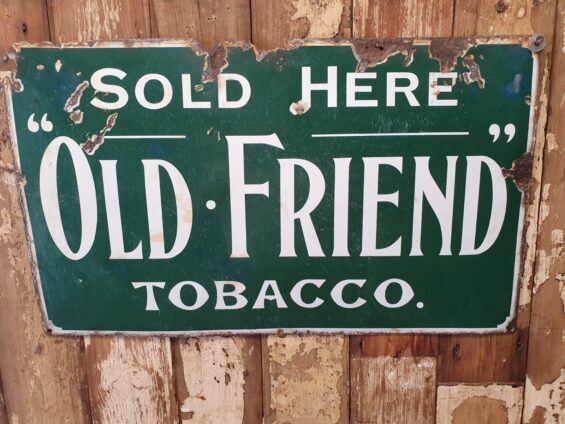 enamel tobacco sign decorative art homewares