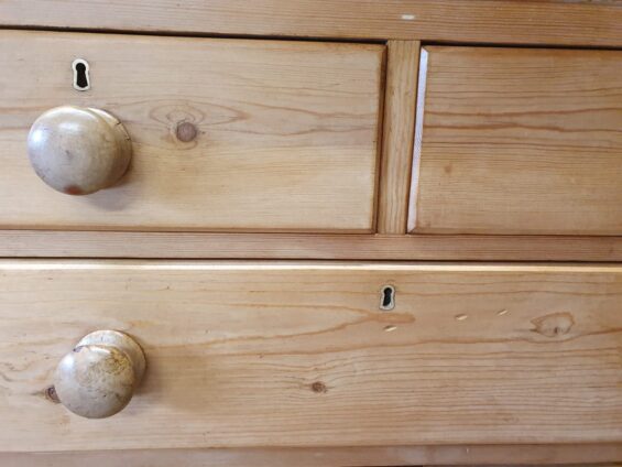 pine 2 over 3 drawers furniture