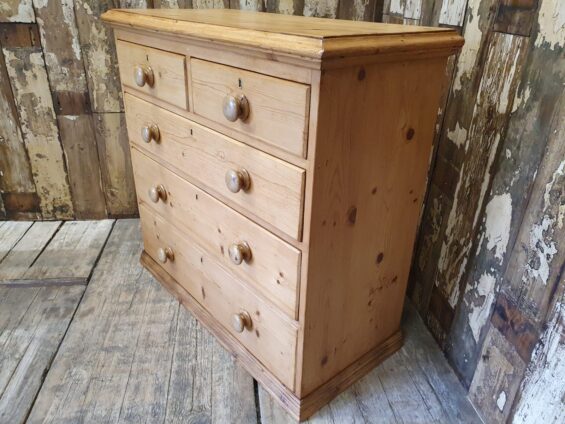 pine 2 over 3 drawers furniture