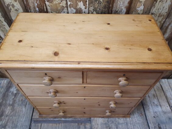 pine 2 over 3 drawers furniture