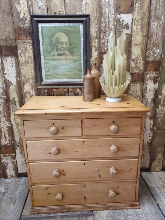 pine 2 over 3 drawers furniture