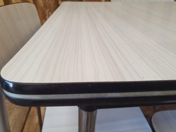 formica chrome table chairs furniture tables