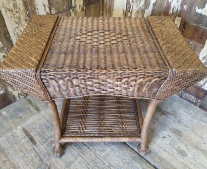 rattan wicker side table furniture tables