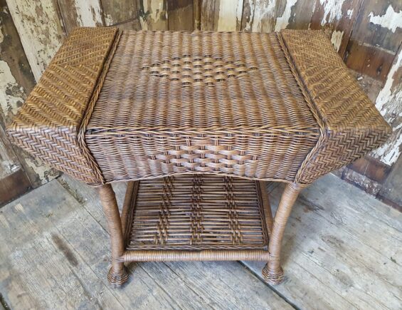 rattan wicker side table furniture tables