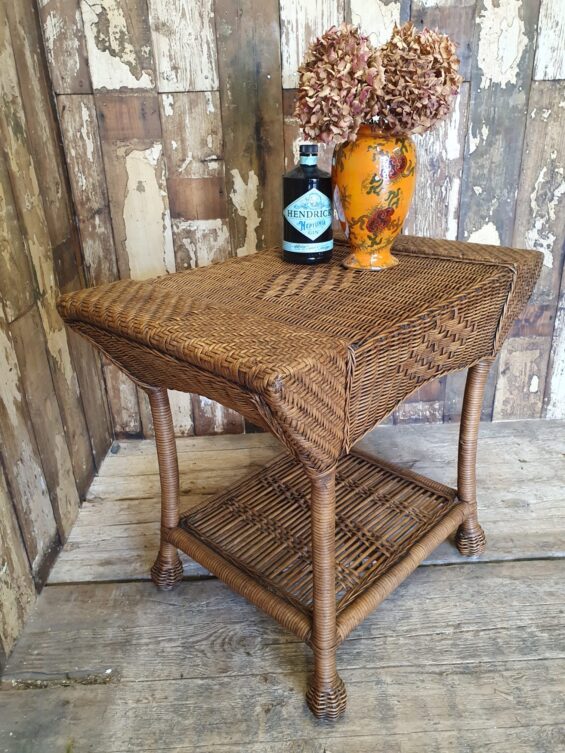 rattan wicker side table furniture tables