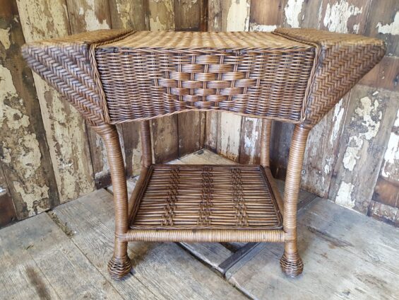 rattan wicker side table furniture tables