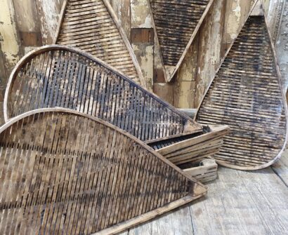 french wooden fruit drying racks decorative artefacts art homewares