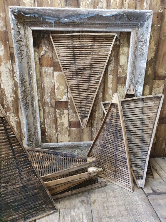 french wooden fruit drying racks decorative artefacts art homewares