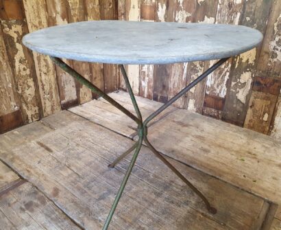 zinc tripod bistro table furniture tables garden furniture