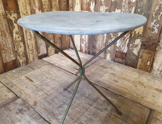 zinc tripod bistro table furniture tables garden furniture