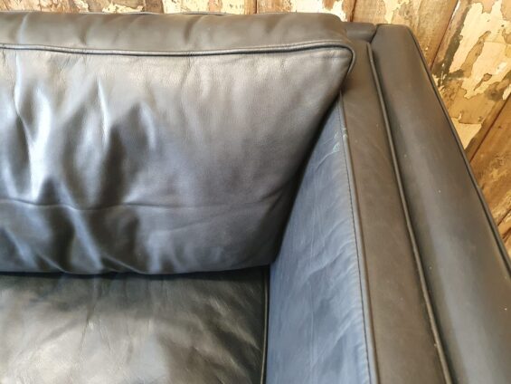 leather three seat sofa danish stouby seating sofas