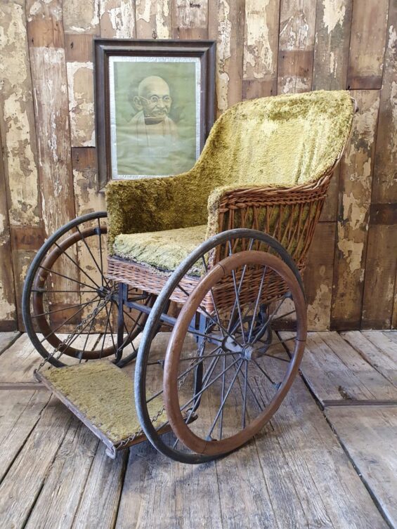 wicker wheelchair decorative artefacts seating occasional chairs