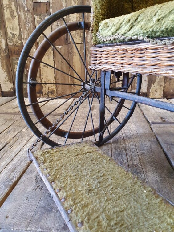 wicker wheelchair decorative artefacts seating occasional chairs