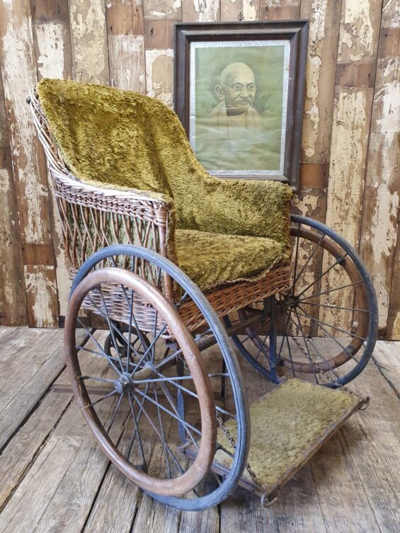 wicker wheelchair decorative artefacts seating occasional chairs