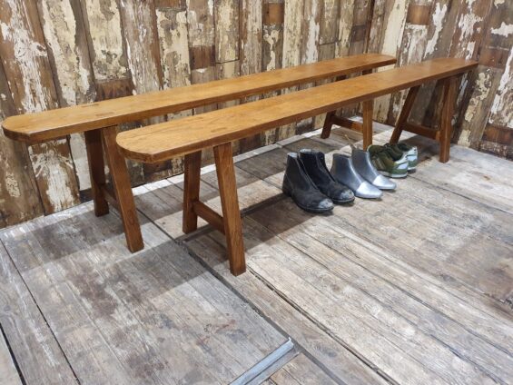 wooden table benches seating occasional chairs