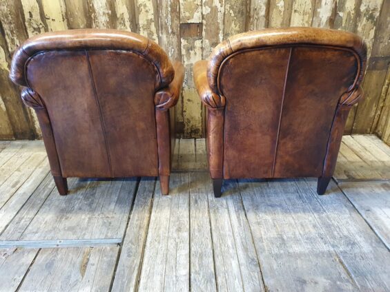 lambs leather club chairs seating armchairs