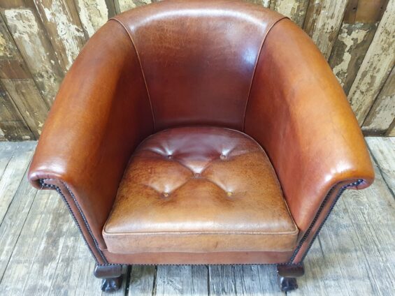 lambs leather club chair seating armchairs