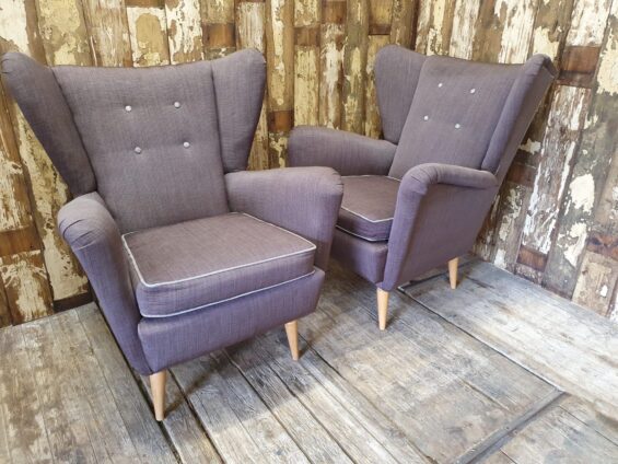 fabric howard keith wingbacks seating armchairs