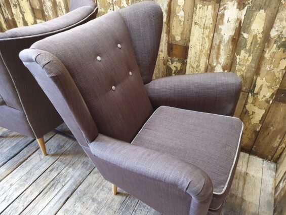 fabric howard keith wingbacks seating armchairs