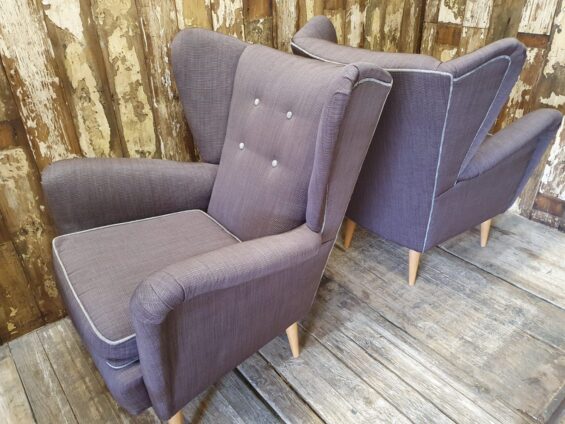 fabric howard keith wingbacks seating armchairs