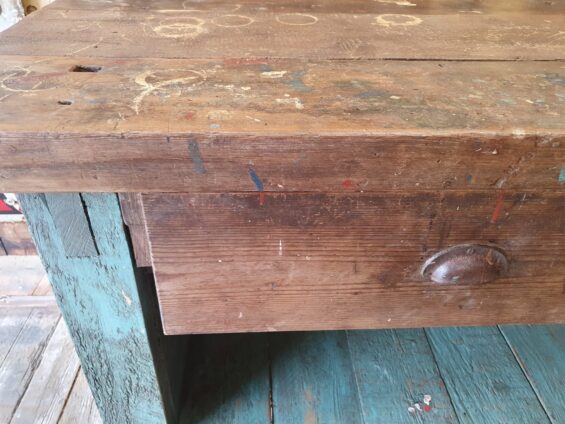 wooden workbench furniture tables industrial