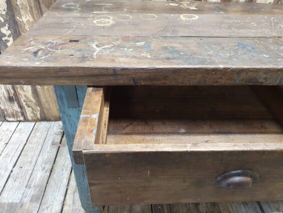 wooden workbench furniture tables industrial