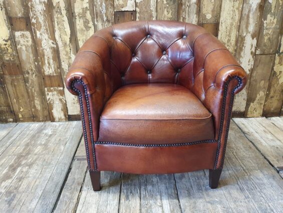 button back leather club chair seating armchairs