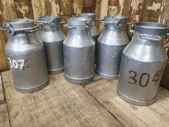 steel milk churns garden planters decorative homewares