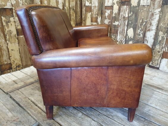 lambs leather two seater seating sofas