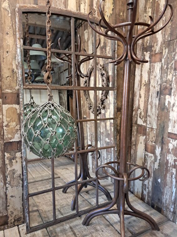 cast iron factory window mirrors industrial garden