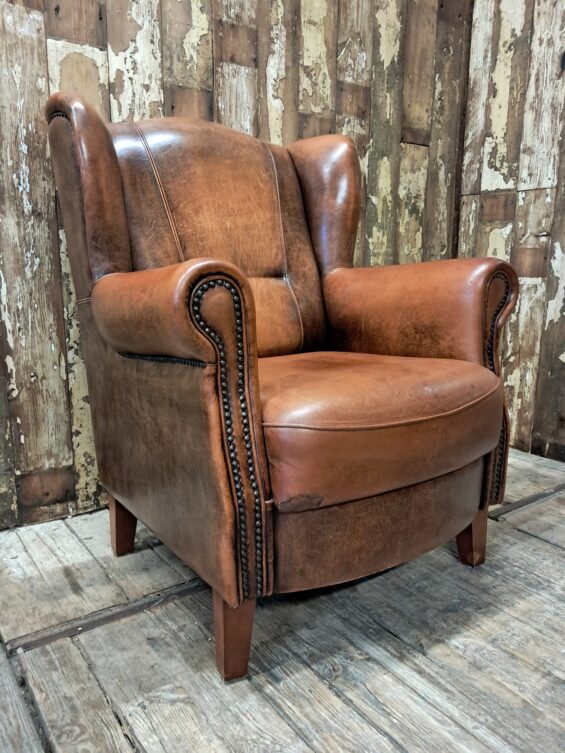 original joris wingback armchair lambs leather seating armchairs