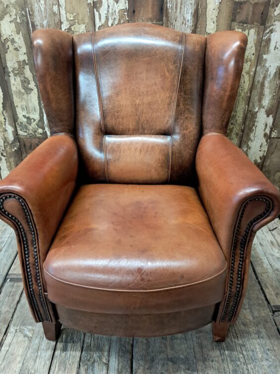 original joris wingback armchair lambs leather seating armchairs