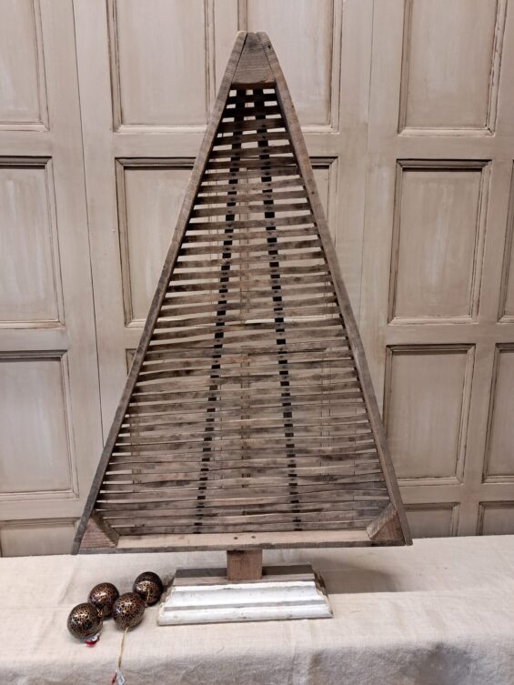 french wooden fruit drying racks christmas trees decorative artefacts art homewares