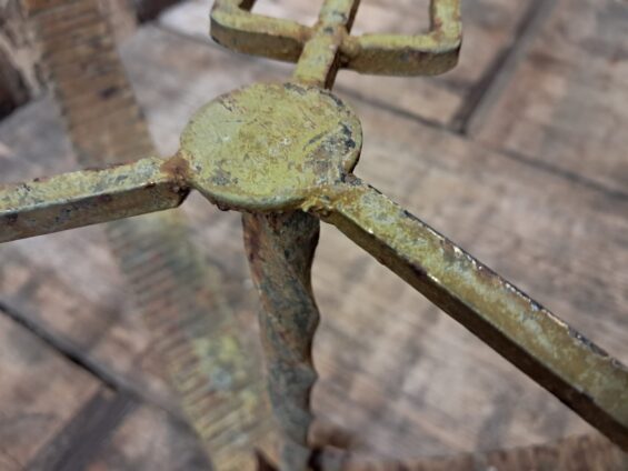 antique steel frame glass top tables furniture garden