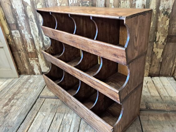 painted wooden pigeon holes furniture storage