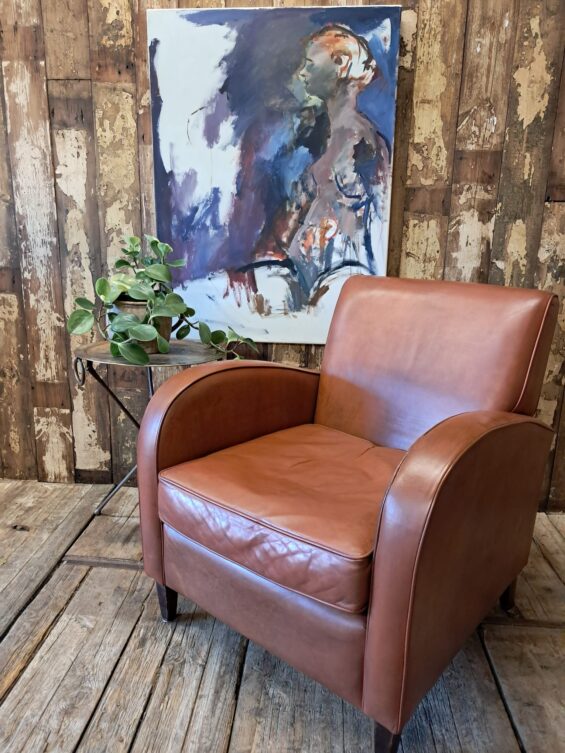 lambs leather club chair seating armchairs