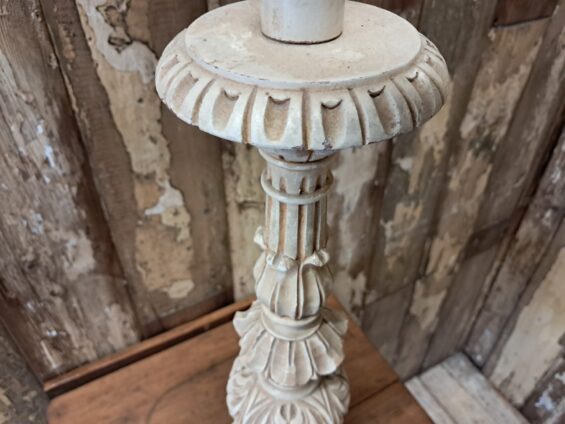 wooden ornate table lamp lighting