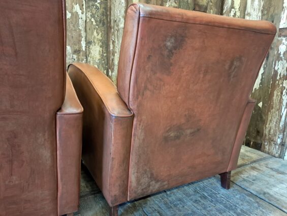 lambs leather club chair seating armchairs