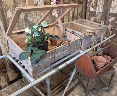 wooden coldframe garden planters decorative homewares