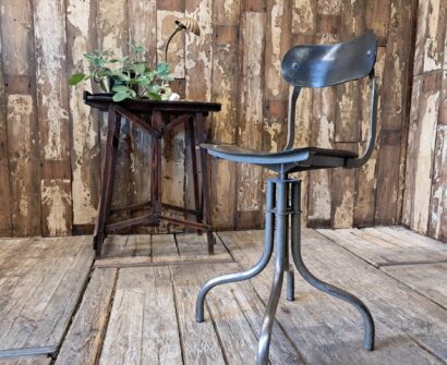 metal factory chair seating occasional chairs industrial