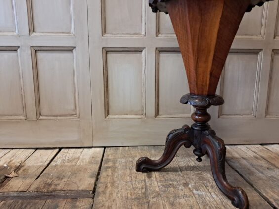 victorian walnut mahogany sewing table furniture tables