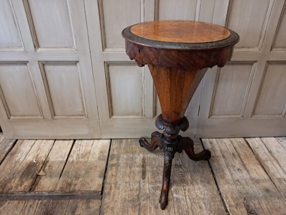 victorian walnut mahogany sewing table furniture tables