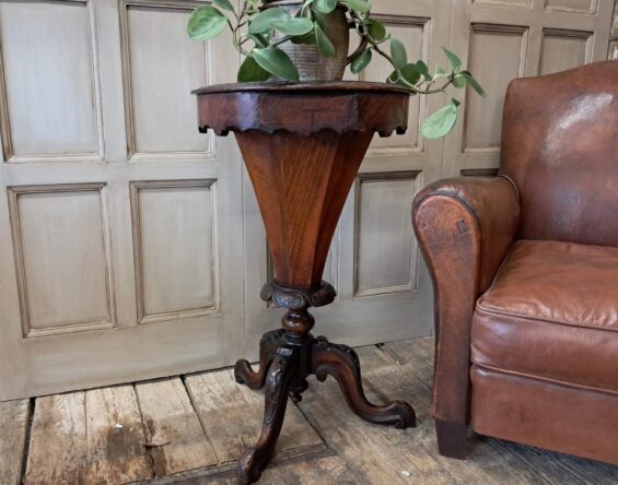 victorian walnut mahogany sewing table furniture tables