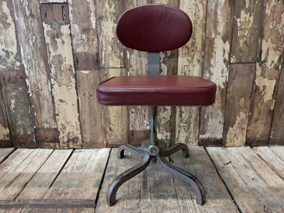 metal vinyl swivel desk chair seating occasional chairs