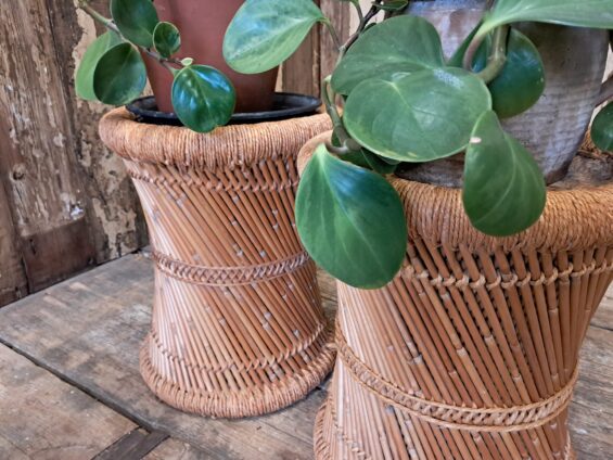 jute bamboo stools seating stools garden furniture decorative homewares