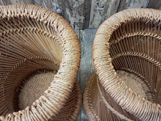 jute bamboo stools seating stools garden furniture decorative homewares