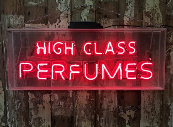 neon perspex advertising sign lighting decorative art